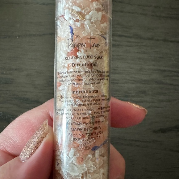 Pink Himalayan Salt Foot Soak - Picture 2 of 2